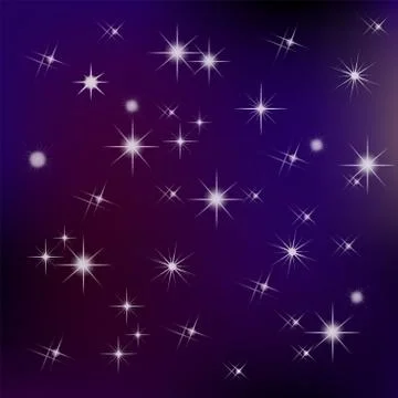 Starry shiny background Stock Illustration