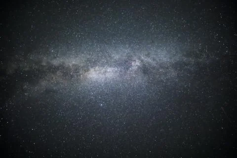 Starry sky and milky way. The background Stock Photos