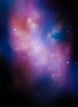 Starry sky deep outer space Stock Photos