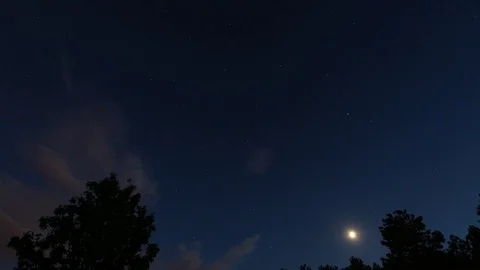 Starry sky Stock Footage 78178088