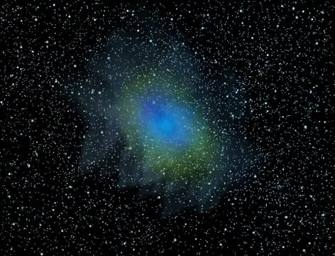 Starry sky Stock Illustration