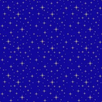 Starry sky Stock Illustration