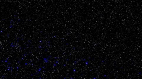 Starry sky Stock Illustration