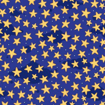 Starry sky Illustrazione stock