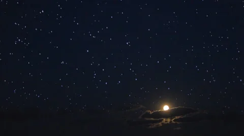 Starry Sky in July Stock Footage 51802270
