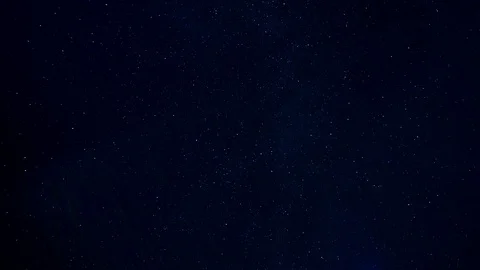 Starry sky. Light clouds cover the stars. Video stock 117128599