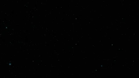 Starry sky moon and movement of stars in space. Stock Footage 195085542