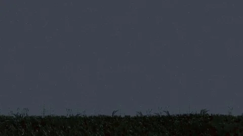 Starry sky in the nature Stock Footage 74576143