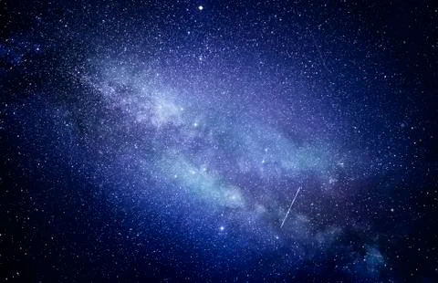 Starry sky. Stock Photos