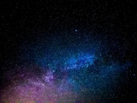 Starry sky. Stock Photos