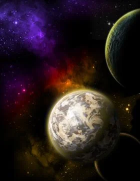 Starry sky Stock Photos