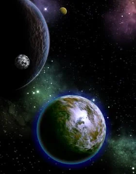Starry sky Stock Photos