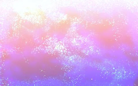 Starry sky in the rays of the rising sun mysterious shimmering Stock Illustration