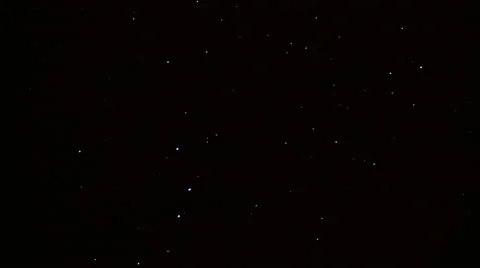 Starry sky rotate, time lapse Stock Footage 46541363