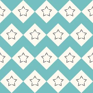 Starry sky seamless pattern, background with star for textile Stock Illustration