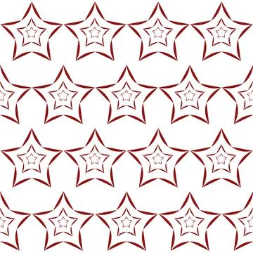 Starry sky seamless pattern, background with star for textile Illustrazione stock