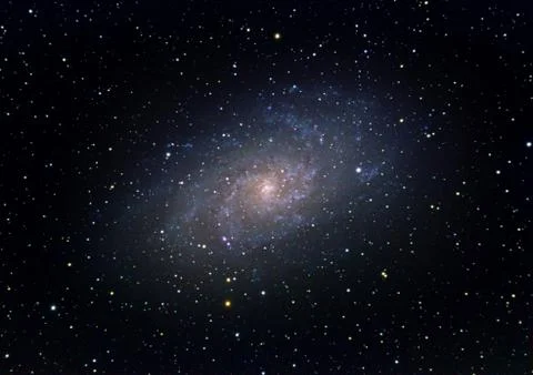 Starry Sky. Star objects, galaxies, and all the heavenly bodies. Background.. Stock Photos