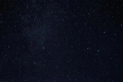 Starry sky summer night Stock Photos