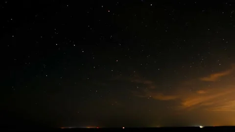 Starry sky, time-lapse Stock Footage 211075666