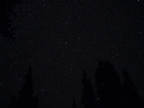 Starry Sky Time Lapse - Yosemite National Park Vidéo 80816962