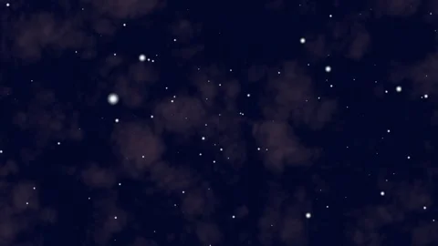 Starry space background with countless glowing stars Stock Footage 324795900
