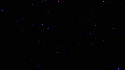 Starry space background. Flying neon particles on a black background. Stock Footage 153327613