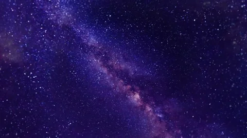 Starry Space Galaxy Stock Footage 156648787