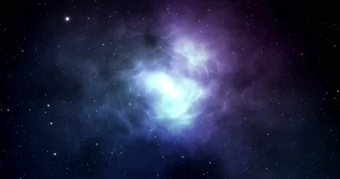 Starry Space Galaxy Motion Background 4K | Stock Video | Pond5