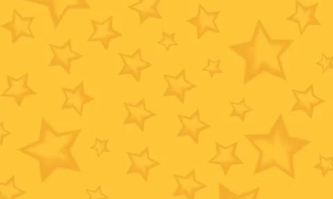 Starry yellow gold background horizontal vector Stock Illustration