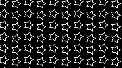 Stars 2d background. Minimalistic 2d design. Stock Footage 112959684