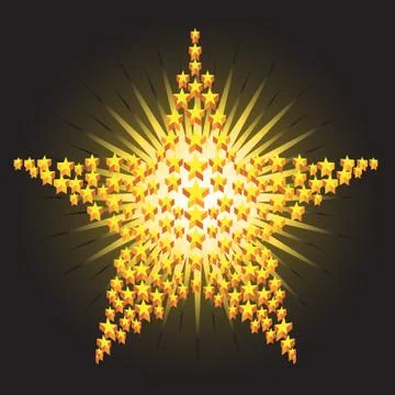 Stars 3d Stock Illustration