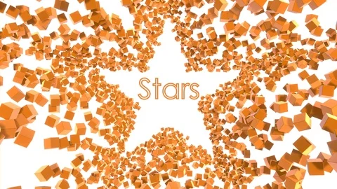 Stars 4K animation Video stock 101482175