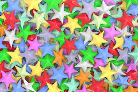 Stars abstract background Stock Illustration