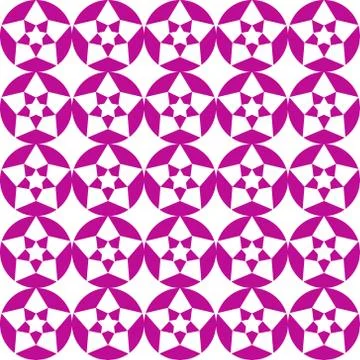 Stars abstract seamless pattern Ilustração Stock