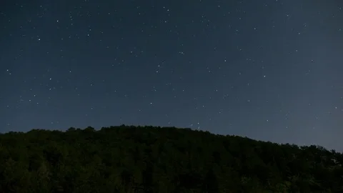 Stars and clouds Stock Footage 84361874