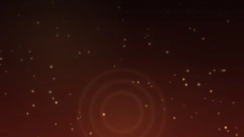 Stars and light particles move in dark background Stock Footage 337233840