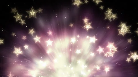 Stars and Rays Stock-Footage 54897128
