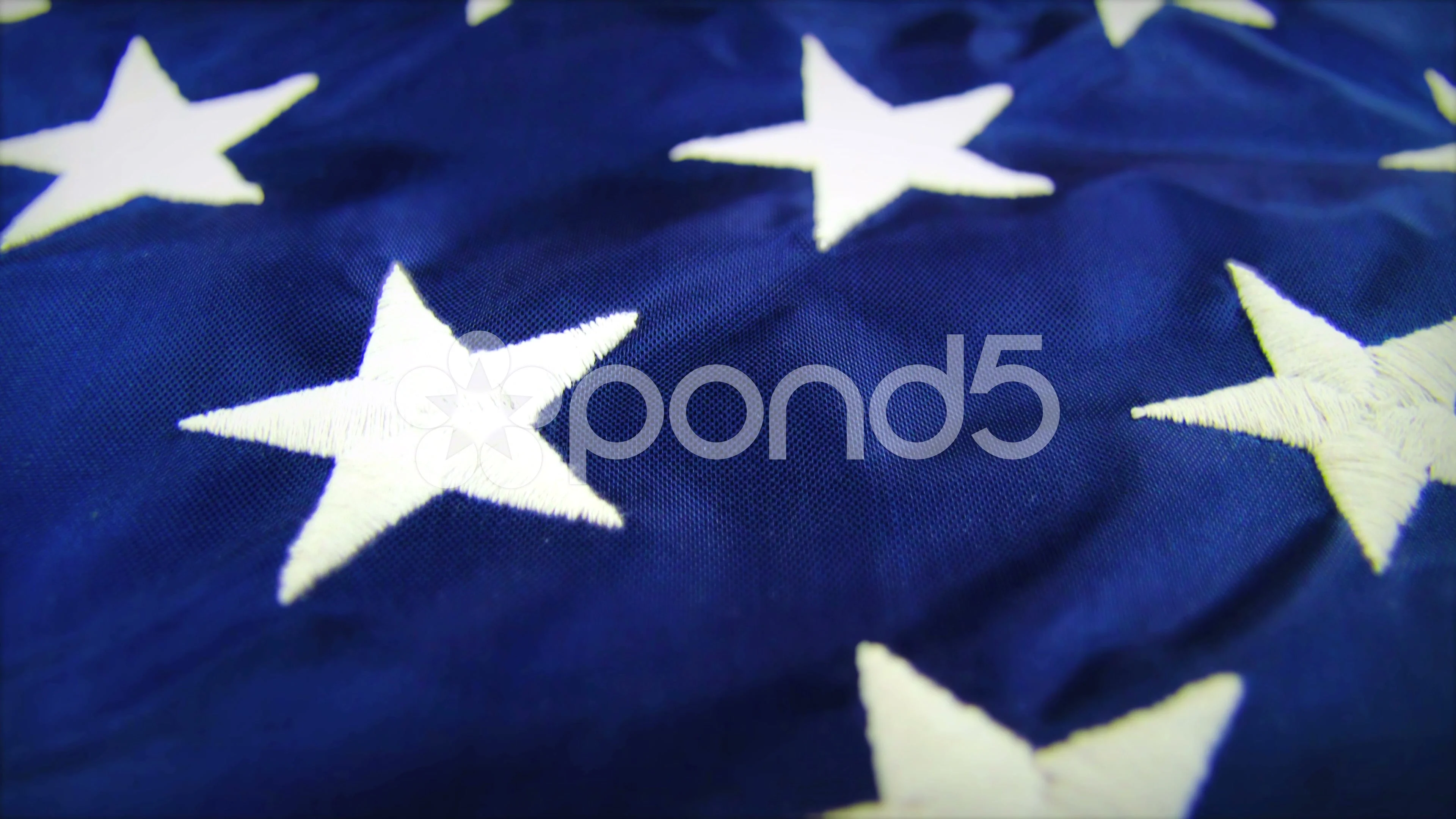 HD USA Flag Stars and Stripes, Stock Video