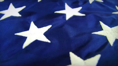 Stars and Stripes American Flag, 4K Stock Footage