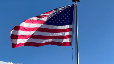 Stars and Stripes Stock Footage 330953288