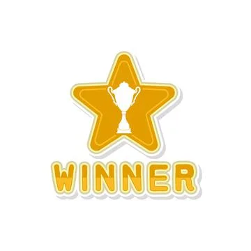 Stars And Trophy Stock Illustration