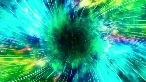 Stars and universe cosmos deep into space motion background Stock Footage 340451853
