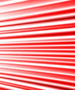 Stars are falling on the background of red rays. Stock Illustration