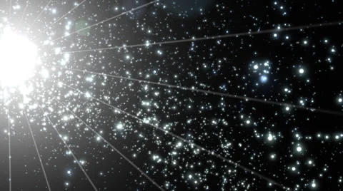 Stars background - CG HD Stock Footage 27428192