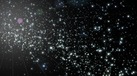 Stars background - CG HD Stock Footage 27428775