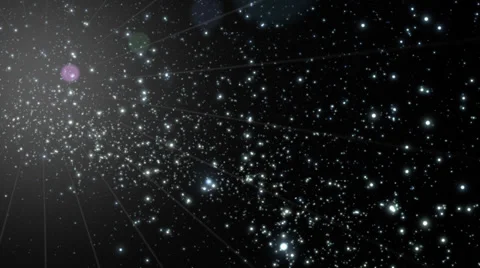 Stars background - CG HD Stock Footage 27431957