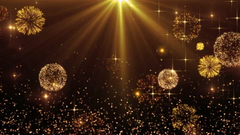 Stars background flickering particles light Stock Footage 148026342