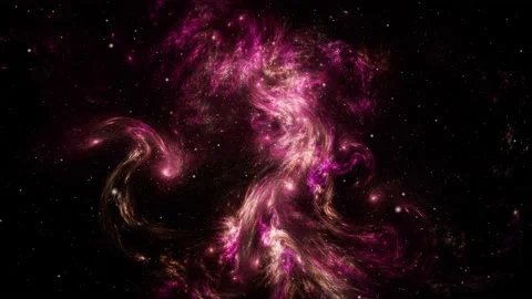 Stars background. Flying Through Space. Stock-Footage 152077527