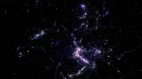 Stars background. Flying Through Space. Stock-Footage 152077933