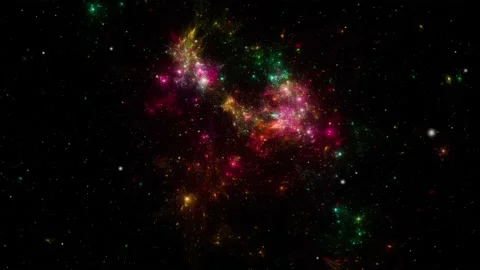 Stars background. Flying Through Space. Stock-Footage 152078165